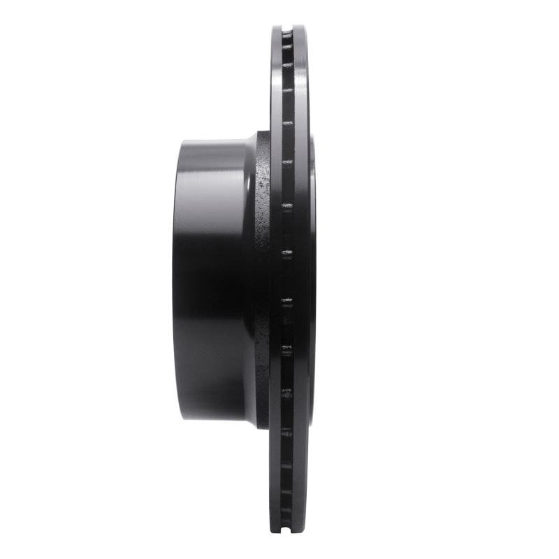 BMW Z4 Brake Rotor (1) - Rear Left - R1 Concepts - Drilled & Slotted - Black - `03-`08